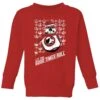 Star Wars Let The Good Times Roll Kids Christmas Jumper - Red 2 Star Wars Let The Good Times Roll Kids Christmas Jumper - Red -Christmas Clothes Store 11929826 1664622430315432