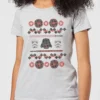 Star Wars Empire Knit Women's Christmas T-Shirt - Grey 1 Star Wars Empire Knit Women's Christmas T-Shirt - Grey -Christmas Clothes Store 11963382 1874627072590504