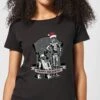 Star Wars Happy Holidays Droids Women's Christmas T-Shirt - Black -Christmas Clothes Store 11963846 1064627071705057