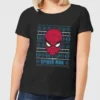 Marvel Spider-Man Women's Christmas T-Shirt - Black 2 Marvel Spider-Man Women's Christmas T-Shirt - Black -Christmas Clothes Store 11963917 9154627075921983