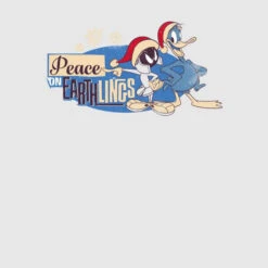 Looney Tunes Peace Among Earthlings Women's Christmas T-Shirt - Grey 8 Looney Tunes Peace Among Earthlings Women's Christmas T-Shirt - Grey -Christmas Clothes Store 11963974 6304627080738564