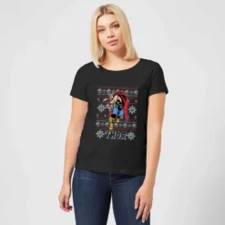 Marvel Thor Women's Christmas T-Shirt - Black -Christmas Clothes Store 11964059 1234627059114069