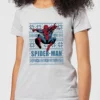 Marvel Spider-Man Women's Christmas T-Shirt - Grey -Christmas Clothes Store 11964154 1094627063332384
