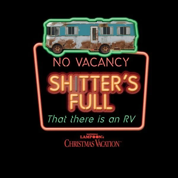 National Lampoon No Vacancy Women's Christmas T-Shirt - Black 4 National Lampoon No Vacancy Women's Christmas T-Shirt - Black - Image 2