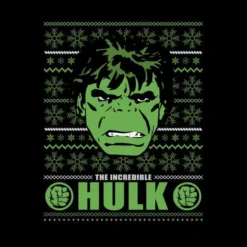 Marvel Hulk Face Women's Christmas T-Shirt - Black 8 Marvel Hulk Face Women's Christmas T-Shirt - Black -Christmas Clothes Store 11964221 1444627066521483