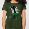 Marvel The Incredible Hulk Christmas Present Women's Christmas T-Shirt - Forest Green -Christmas Clothes Store 11964363 4974627073668305