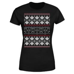 Star Wars Imperial Darth Vader Women's Christmas T-Shirt - Black -Christmas Clothes Store 11964464 1124627081140537