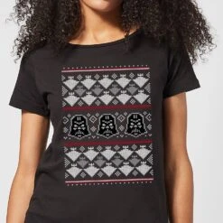 Star Wars Imperial Darth Vader Women's Christmas T-Shirt - Black
