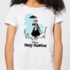 Disney Mary Poppins Rooftop Landing Women's Christmas T-Shirt - White -Christmas Clothes Store 11964549 8994627060424682