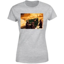 Star Wars Jawas Christmas Tree Women's Christmas T-Shirt - Grey -Christmas Clothes Store 11964641 4014627065640416