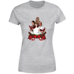 Star Wars Jedi Carols Women's Christmas T-Shirt - Grey -Christmas Clothes Store 11964783 1354627072466712