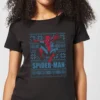 Marvel Spider-Man Women's Christmas T-Shirt - Black -Christmas Clothes Store 11964813 2094627073118321