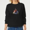 Star Wars Mistletoe Kiss Women's Christmas Jumper - Black -Christmas Clothes Store 11965503 1214627064159415