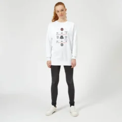 Star Wars Imperial Knit Women's Christmas Jumper - White 8 Star Wars Imperial Knit Women's Christmas Jumper - White -Christmas Clothes Store 11965759 9434627077026862