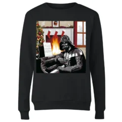 Star Wars Darth Vader Piano Player Women's Christmas Jumper - Black 9 Star Wars Darth Vader Piano Player Women's Christmas Jumper - Black -Christmas Clothes Store 11966484 1604627077386838