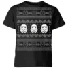 Star Wars Stormtrooper Knit Kids' Christmas T-Shirt - Black -Christmas Clothes Store 11966597 1604627106602155