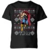 Marvel Thor Kids' Christmas T-Shirt - Black 2 Marvel Thor Kids' Christmas T-Shirt - Black -Christmas Clothes Store 11966639 1184627107091440