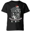 Star Wars Happy Holidays Droids Kids' Christmas T-Shirt - Black 1 Star Wars Happy Holidays Droids Kids' Christmas T-Shirt - Black -Christmas Clothes Store 11966675 1684627107962736