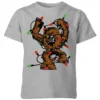 Star Wars Tangled Fairy Lights Chewbacca Kids' Christmas T-Shirt - Grey 1 Star Wars Tangled Fairy Lights Chewbacca Kids' Christmas T-Shirt - Grey -Christmas Clothes Store 11966855 1324627110825639
