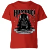 Star Wars Darth Vader Humbug Kids' Christmas T-Shirt - Red -Christmas Clothes Store 11967017 1644627113084192