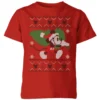 Disney Tree Mickey Kids' Christmas T-Shirt - Red 2 Disney Tree Mickey Kids' Christmas T-Shirt - Red -Christmas Clothes Store 11967047 5454627113300129