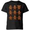 Star Wars Gingerbread Characters Kids' Christmas T-Shirt - Black -Christmas Clothes Store 11967143 1644627103238084