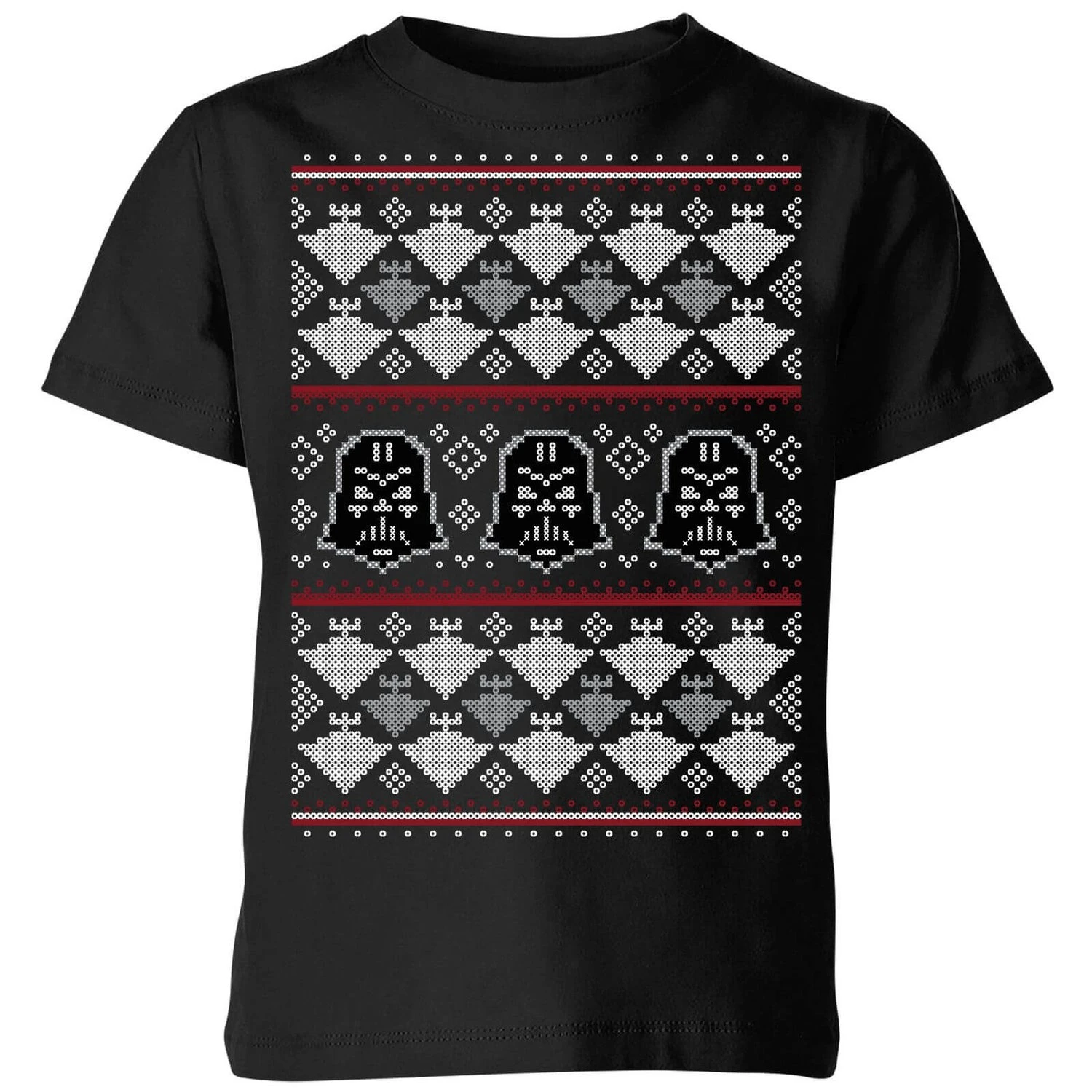 Star Wars Imperial Darth Vader Kids' Christmas T-Shirt - Black 3 Star Wars Imperial Darth Vader Kids' Christmas T-Shirt - Black