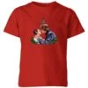 Star Wars Mistletoe Kiss Kids' Christmas T-Shirt - Red -Christmas Clothes Store 11967341 1574627104339630