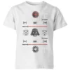 Star Wars Imperial Knit Kids' Christmas T-Shirt - White 2 Star Wars Imperial Knit Kids' Christmas T-Shirt - White -Christmas Clothes Store 11967515 8234627106793294