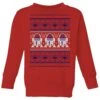 Star Wars R2-D2 Knit Kids' Christmas Jumper - Red 2 Star Wars R2-D2 Knit Kids' Christmas Jumper - Red -Christmas Clothes Store 11967871 3484627111963347