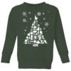 Star Wars Character Christmas Tree Kids' Christmas Jumper - Forest Green 1 Star Wars Character Christmas Tree Kids' Christmas Jumper - Forest Green -Christmas Clothes Store 11968381 1794627108560720