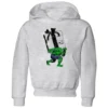 Marvel The Incredible Hulk Christmas Present Kids' Christmas Hoodie - Grey