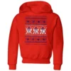 Star Wars R2-D2 Knit Kids' Christmas Hoodie - Red