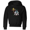 Star Wars Tangled Fairy Lights Droids Kids' Christmas Hoodie - Black -Christmas Clothes Store 11969167 1974627109846244