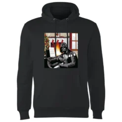 Star Wars Darth Vader Piano Player Christmas Hoodie - Black -Christmas Clothes Store 11969239 7454627112614272