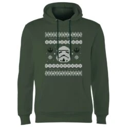 Star Wars Stormtrooper Knit Christmas Hoodie - Forest Green 9 Star Wars Stormtrooper Knit Christmas Hoodie - Forest Green -Christmas Clothes Store 11969257 1954627113416073