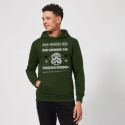 Star Wars Stormtrooper Knit Christmas Hoodie - Forest Green 8 Star Wars Stormtrooper Knit Christmas Hoodie - Forest Green -Christmas Clothes Store 11969257 2784627113368391