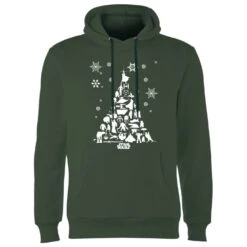 Star Wars Character Christmas Tree Christmas Hoodie - Forest Green 9 Star Wars Character Christmas Tree Christmas Hoodie - Forest Green -Christmas Clothes Store 11969323 4554627079241891