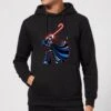 Star Wars Candy Cane Darth Vader Christmas Hoodie - Black