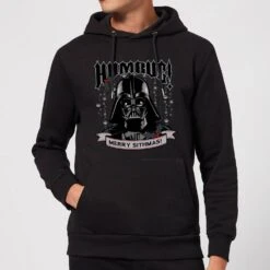 Star Wars Darth Vader Humbug Christmas Hoodie - Black