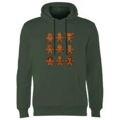 Star Wars Gingerbread Characters Christmas Hoodie - Forest Green 9 Star Wars Gingerbread Characters Christmas Hoodie - Forest Green -Christmas Clothes Store 11969557 1804627075827984