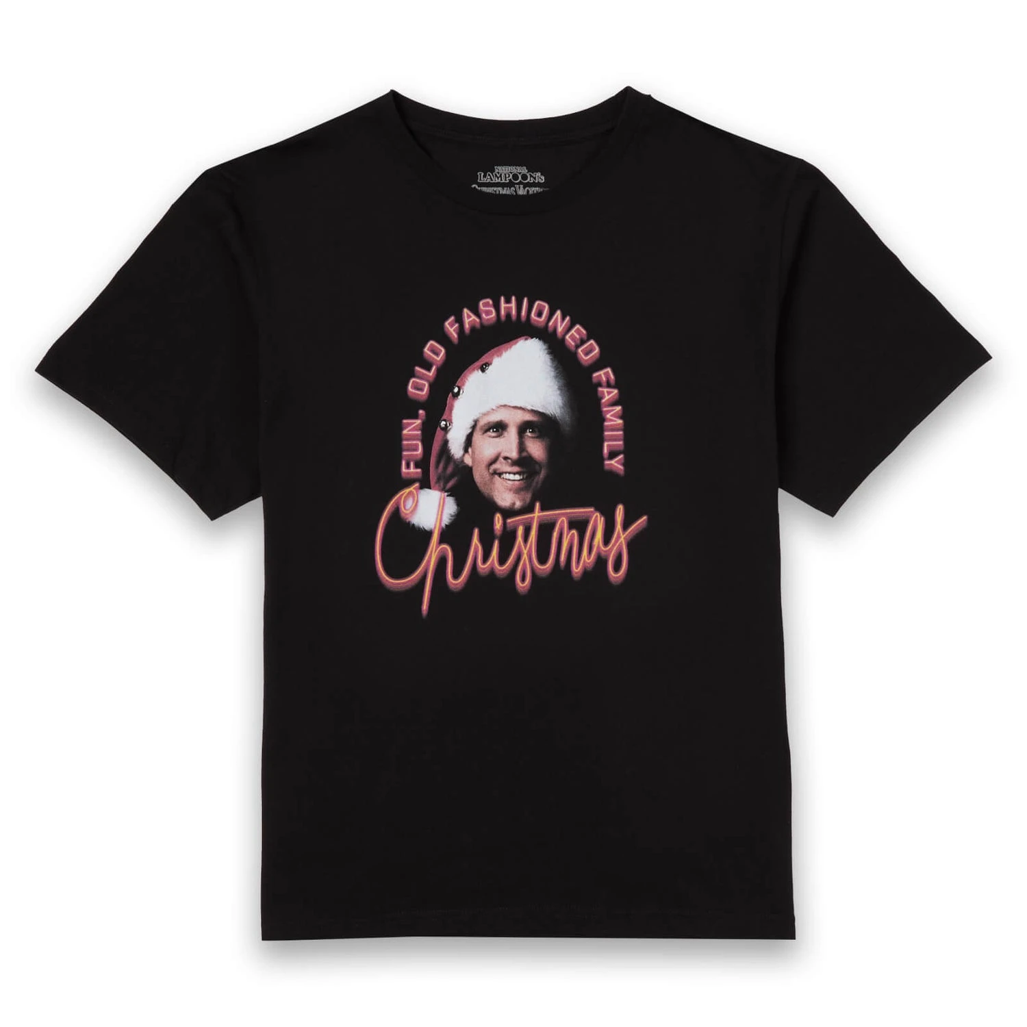 National Lampoon Fun Old Fashioned Family Christmas Men's Christmas T-Shirt - Black 3 National Lampoon Fun Old Fashioned Family Christmas Men's Christmas T-Shirt - Black