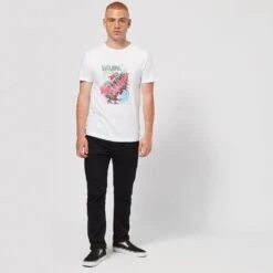 DC COMICS DC Ho Ho Whoaaaaaaa Men's Christmas T-Shirt - White -Christmas Clothes Store 11970034 1284627075854909