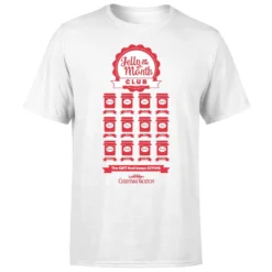 National Lampoon Jelly Of The Month Club Men's Christmas T-Shirt - White -Christmas Clothes Store 11970088 4904627063567758