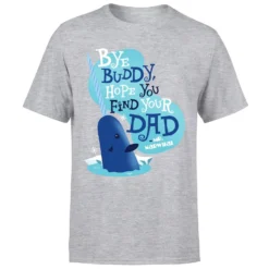 Elf Bye Buddy Men's Christmas T-Shirt - Grey -Christmas Clothes Store 11970118 5834627065069942