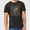 Harry Potter Hufflepuff Crest Men's Christmas T-Shirt - Black 1 Harry Potter Hufflepuff Crest Men's Christmas T-Shirt - Black -Christmas Clothes Store 11970193 7994627068619137