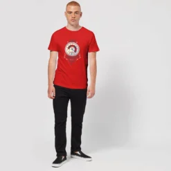 Elf Clausometer Men's Christmas T-Shirt - Red -Christmas Clothes Store 11970217 1584627070439222