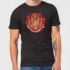 Harry Potter Hogwarts Christmas Crest Men's T-Shirt - Black -Christmas Clothes Store 12065837 8074657698508617