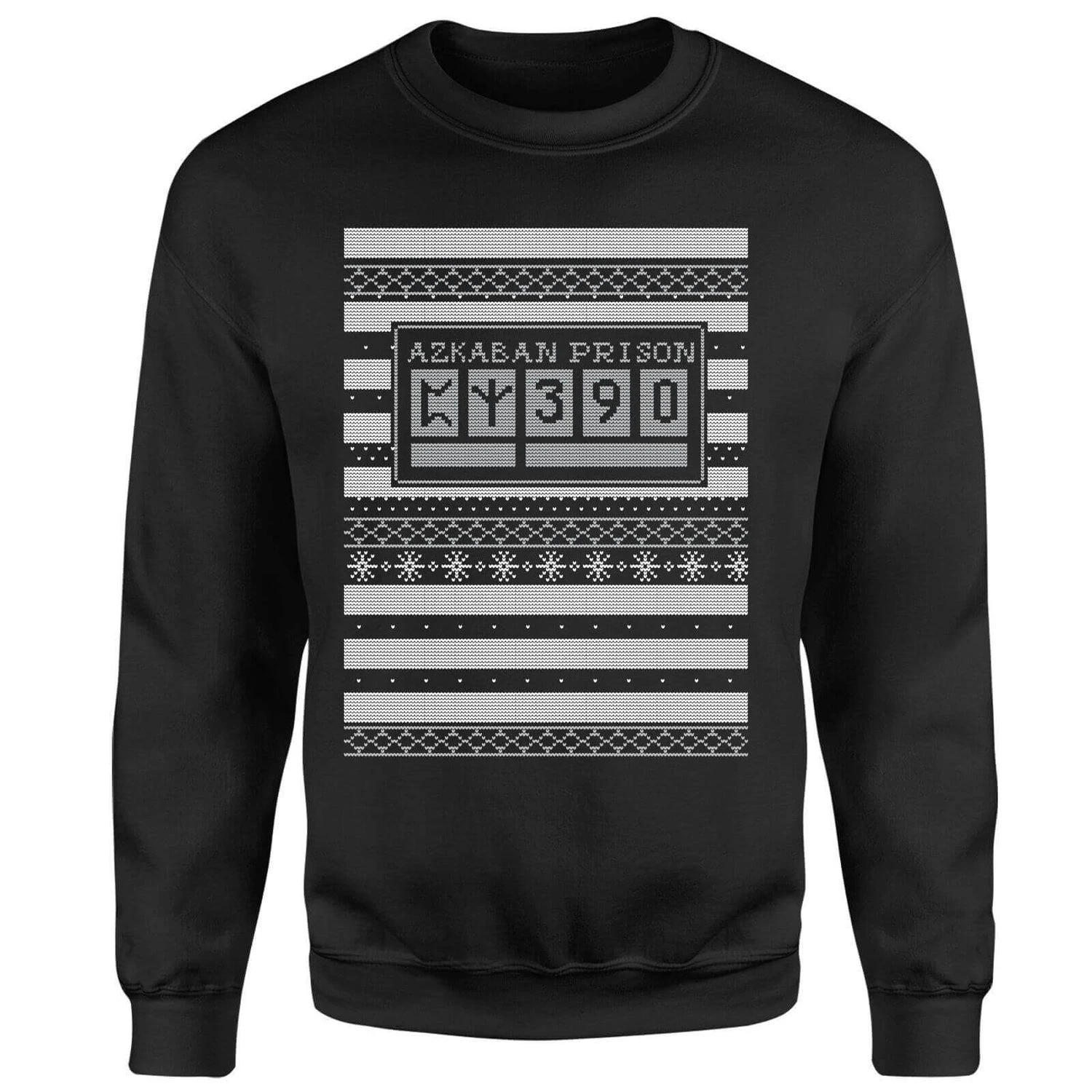 Azkaban Prison Christmas Jumper - Black 3 Azkaban Prison Christmas Jumper - Black