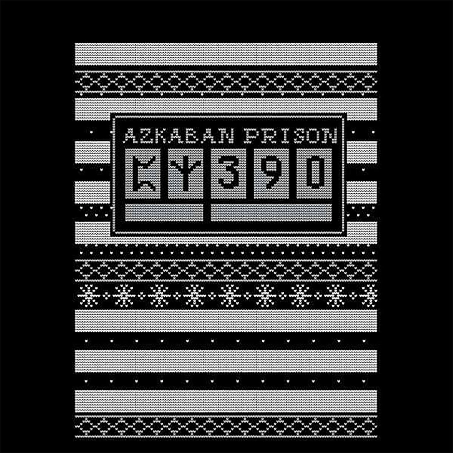 Azkaban Prison Christmas Jumper - Black 4 Azkaban Prison Christmas Jumper - Black - Image 2